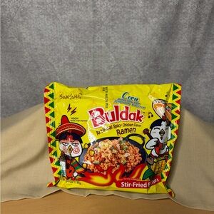 RARE Samsung Buldak Ramen Corn Flavor